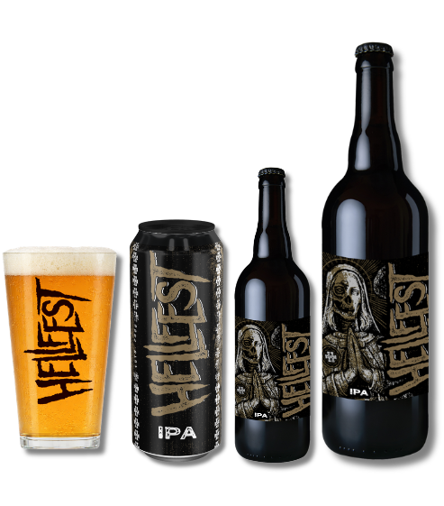 Déclinaison Hellfest IPA